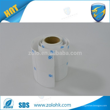 Alibaba website durable waterproof label blank and custom printed anti-friction thermal sticker paper